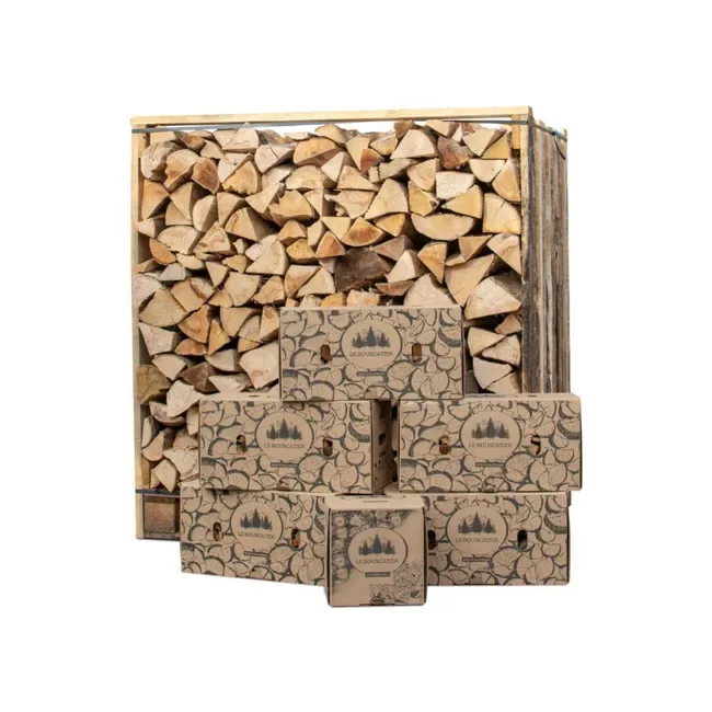 Box 1,5 stères bois sec 30 cm