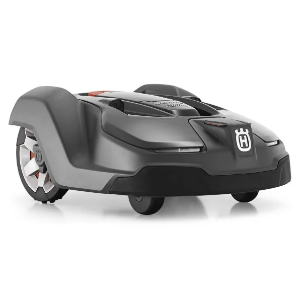 Coque supérieure grise pour robot 450X Husqvarna - finition gris clair