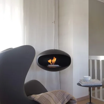 Cheminée bio éthanol suspendue Cocoon Fires Aeris – photo 2