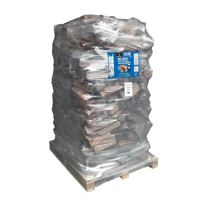 Bois de chauffage bûches extra sec L.30 cm - 2,24 stères
