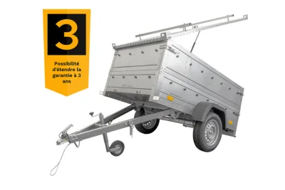 Remorque avec capot Garden Trailer 200 Kipp 200x106 cm – photo 3
