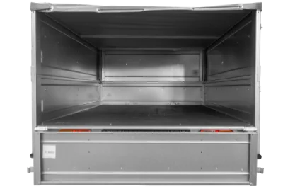Garden Trailer 201 Kipp remorque 200 x 125 cm benne basculante rehausses 70 cm – photo 2