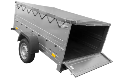 Garden Trailer 201 Kipp remorque 200 x 125 cm benne basculante rehausses 70 cm – photo 5