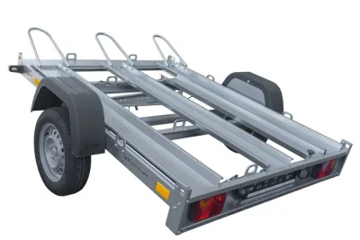 Remorque moto 3 rails unitrailer moto 3/r [avec amortisseurs]