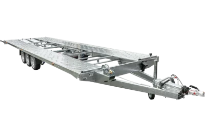 Remorque porte voiture à trois essieux 800x230 uniplat 800/3 s 3500 KG