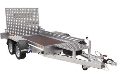 Unitrailer Remorque de chantier STARK 3 260, PTAC 2700 kg, plateforme 2594 x 1470 mm