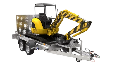 Remorque lourde double essieux 2000 KG stark 3 230 – photo 2