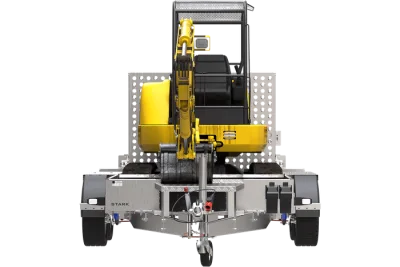 Remorque lourde double essieux 2000 KG stark 3 230 – photo 3
