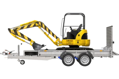 Remorque lourde double essieux 2000 KG stark 3 230 – photo 4