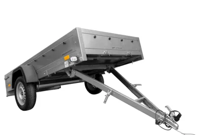 Remorque simple essieu nitrailer garden trailer 264 kipp – photo 1