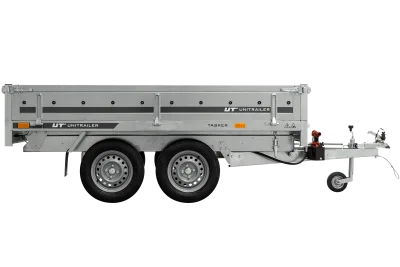 Remorque deux essieux 253x150 unitrailer tasker 250/2 750 KG – photo 4