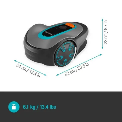 Gardena Tondeuse robot Sileno minimo connectée Bluetooth 500 m² – photo 5