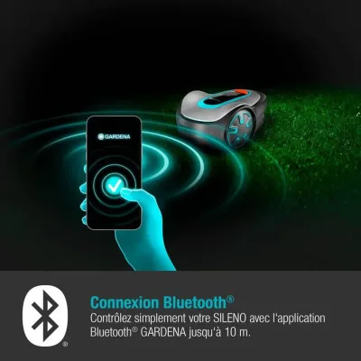 Gardena robot tondeuse Sileno minimo 250 Bluetooth jusqu'à 250 m² – photo 3