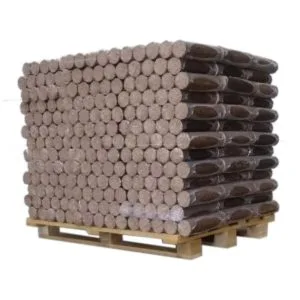 Bois densifié feuillus - 1/2 palette 538 kg