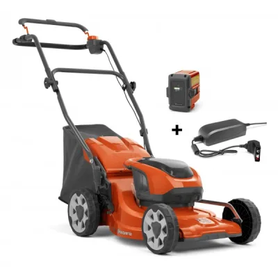 Pack tondeuse à batterie LC137I BLi 20 + QC 80 Husqvarna