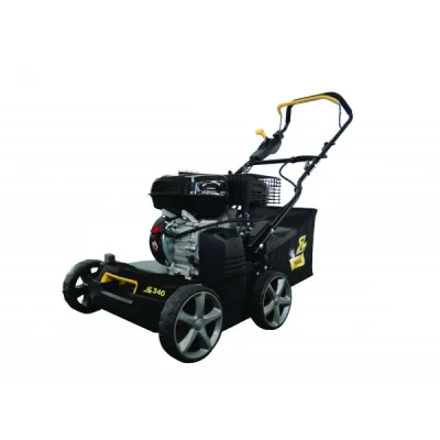 Scarificateur thermique RL 340, rotor 18 couteaux fixes, bac 45 L