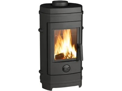 Poêle fonte Remilly 4,5–10,5 kW Anthracite