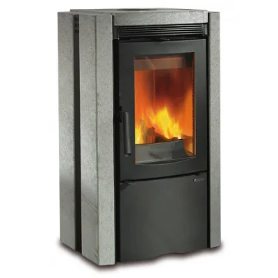 Poêle à Bois Ester BII Pierre Naturelle 9kW
