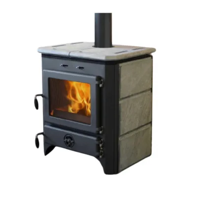 Poêle Vulkan 14 kW - Bois & Charbon