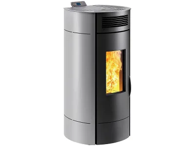 Poêle à granulés Lodi 10 Wi-Fi – Poêle à pellets – 3 à 9,5 kW – Gris