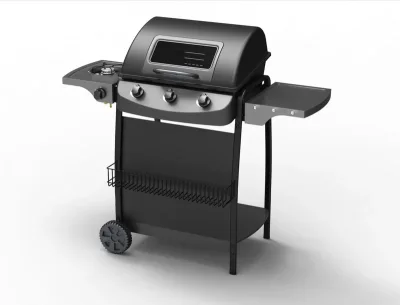 Rado – Barbecue gaz 3 + 1 brûleurs avec ustensiles – photo 3