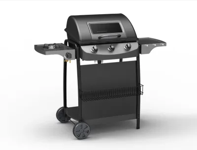 Rado – Barbecue gaz 3 + 1 brûleurs avec ustensiles – photo 7