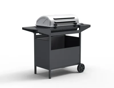 Bibin – Barbecue à gaz 4 bruleurs avec ustensiles offerts – photo 3