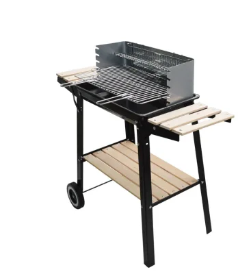 Barbecue mobile au charbon de bois 48 x 28 cm TABARANO – photo 6