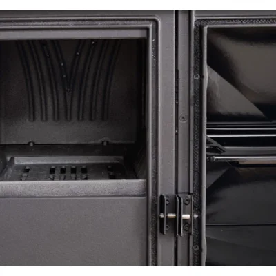 Cuisinière à Bois Rosa XXL Noir Anthracite 10kW – photo 5