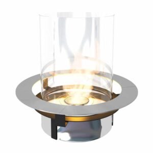 Cheminée au bioéthanol encastrable Rondo