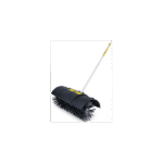 Vue latérale du balai-brosse KB-KM STIHL avec protection anti-éclaboussures