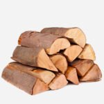 Filet 22L bûches de chêne séchées au four 25 cm prêtes à brûler bois FSC