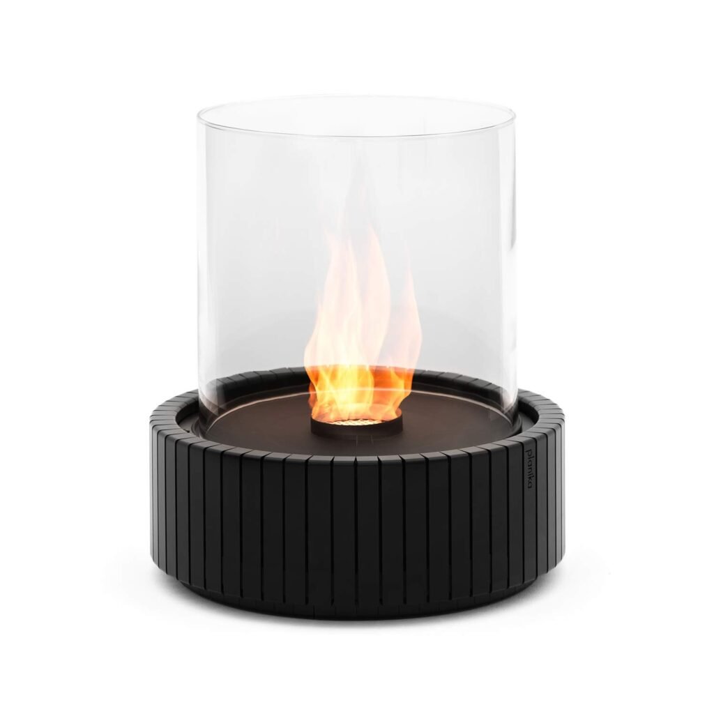Cheminée portable Planika Lotus vue de face