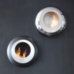 Installation murale Vellum plaque de fixation et finition noire