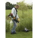 Vue latérale de la UMK 425 ELE HONDA montrant la poignée bi-injectée