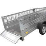 Remorque Garden Trailer 264 KIPP chargée démontrant la capacité et la stabilité