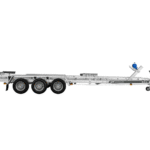 Essieux étanches AL-KO sur remorque UNITRAILER SAIL 3500/3 pour usage marin