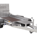 UNITRAILER STARK 3 260 remorque de chantier vue générale plateforme 2594x1470 mm