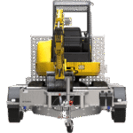 UNITRAILER STARK 3 260 deux essieux freinés ALKO KNOTT pour stabilité