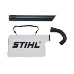 Kit d'aspiration BG 56 et BG86 STIHL avec turbine broyeuse et sac de collecte