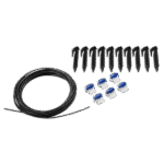 Vue détaillée du kit réparation Husqvarna coupleurs et cavaliers inclus