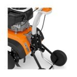 Motobineuse MH 585 STIHL éperon de terrage pivotant 180 degrés
