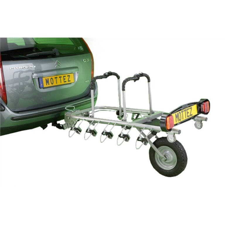 Remorque pour 5 vélos mono-roue MOTTEZ A352P