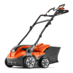 Scarificateur S138i Husqvarna profil montrant largeur de coupe 38 cm