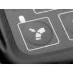 Détail de la buse et commande variateur du Husqvarna 320iB