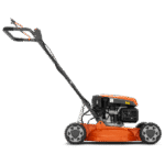 Détail du carter et de la lame mulching LB 246E Husqvarna