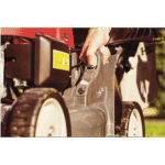 Tondeuse thermique HRX476VKEH HONDA vue de face Polystrong 47 cm