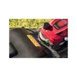 HRX537HZE HONDA en action sur pelouse montrant mulching intégré