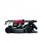 Vue rapprochée tondeuse HONDA IZY HRN536VYEA carter acier et bac 70 L