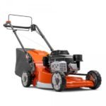 Tondeuse thermique LC551 VBP HUSQVARNA vue latérale, compacte et robuste